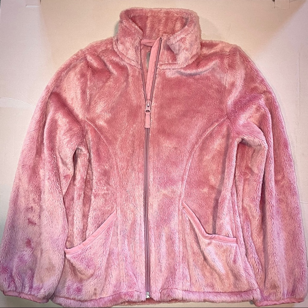 The Children’s Place Pink Fuzzy Zip-up Jacket